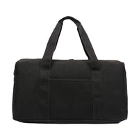 Canvas Holdall Bag – Men – Black – front