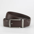 Marron · Boucle cadre argenté