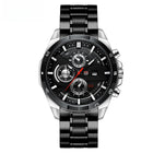 Black · Black Dial · Steel Bracelet