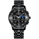 Black · Black Dial · Steel Bracelet
