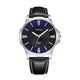 Silver · Black Dial · Black Strap