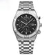 Silver · Black Dial
