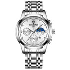 Silver · White Dial · Steel Bracelet