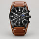 Black · Black Dial · Brown Cuff