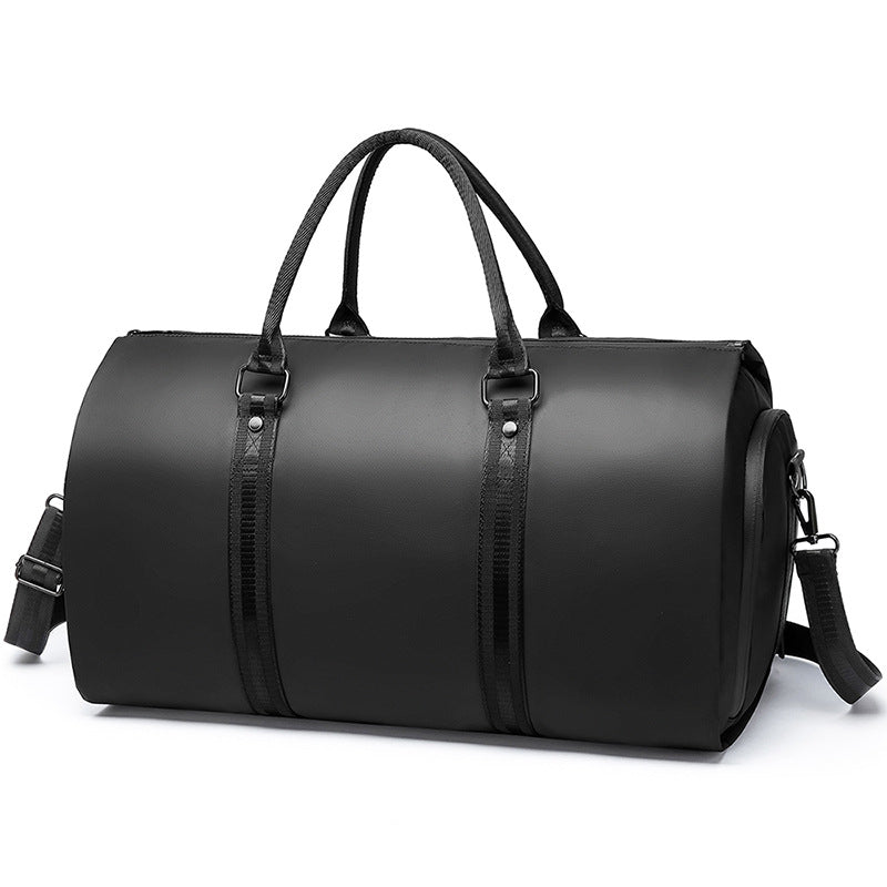 Garment Duffle Bag, Suit Carrier – Men – Black – front