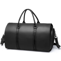 Garment Duffle Bag, Suit Carrier – Men – Black – front