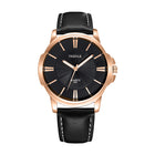 Gold · Black Dial · Black Strap
