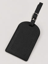 Étiquette de Bagage Effet Cuir