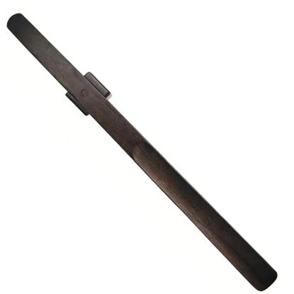Long Beech Wood Shoehorn, 55 cm, Magnetic – Men – Black – front