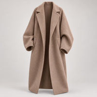 Long Oversized Lapel Coat – Women – studio