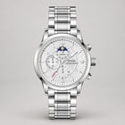 Silver · White Dial · Steel Bracelet