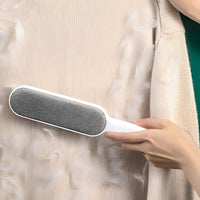 Reusable Lint Brush for Coats and Knitwear – Men – White – on a knit
