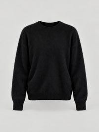 90% Wool, 5% Cashmere, 5% Silk Crew-Neck Sweater – Women – studio
