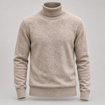 Wool Roll-Neck Sweater – Men – studio