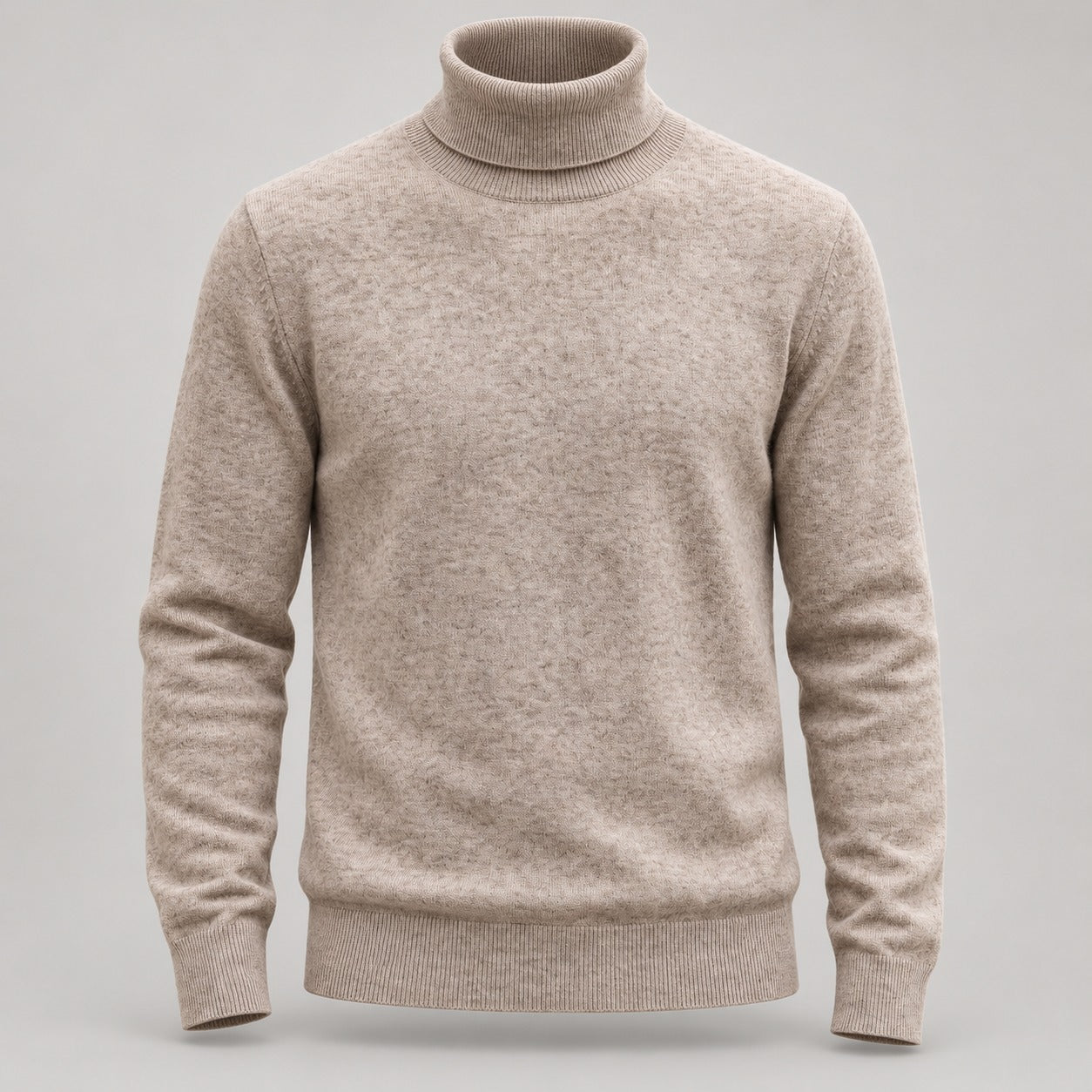 Wool Roll-Neck Sweater – Men – studio